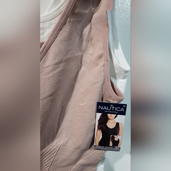 NWT Nautica Seamless shaping Camis Tanks 2 pairs size:XL - Picture 5 of 6